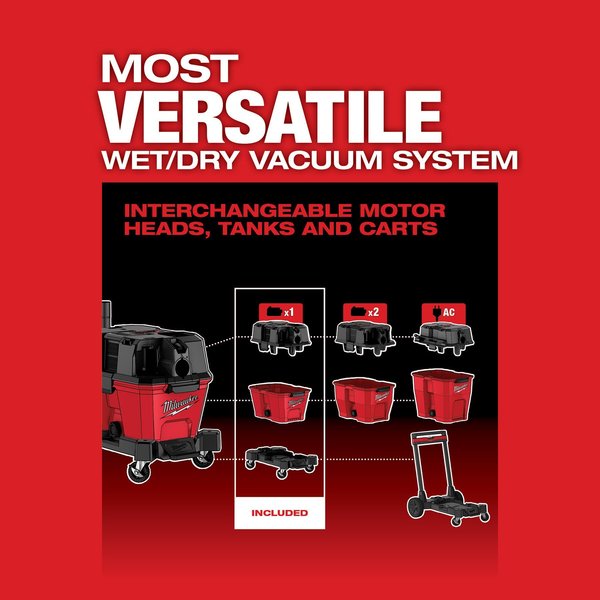 M18 FUEL 6 Gallon Wet/Dry Shop Vacuum (Tool Only)