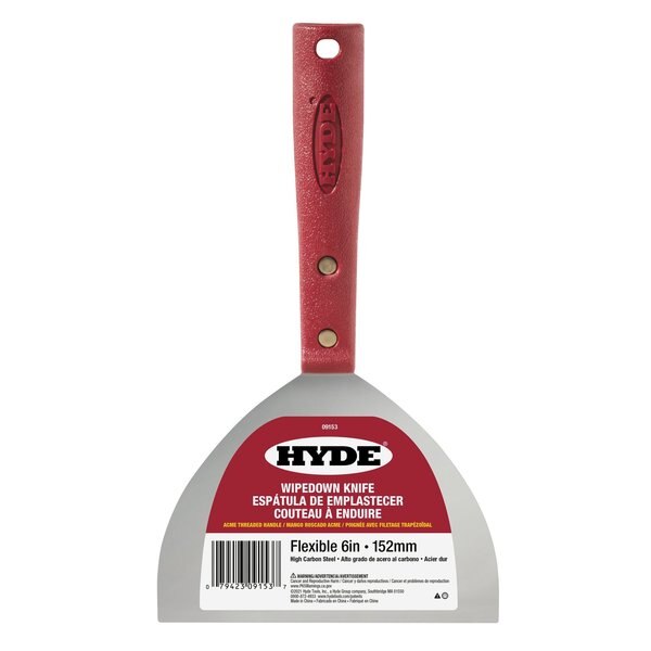 Flex Carbon Steel Wipe Down Knife 6