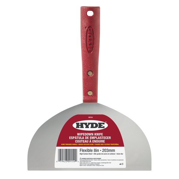 Flex Carbon Steel Wipe Down Knife 8