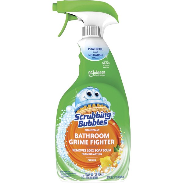 Bathroom Cleaner, Spray Bottle, 32 oz., PK8