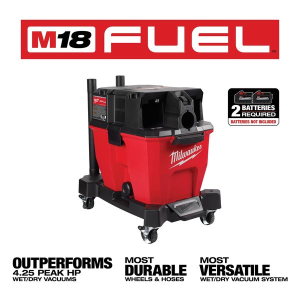 M18 FUEL 9 Gallon Dual-Battery Wet/Dry Shop Vacuum (Tool Only)
