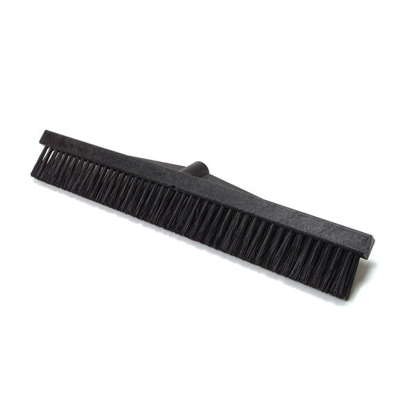 Nylon Hard Carpet Nap Brush, Plastic Handle, PK 12
