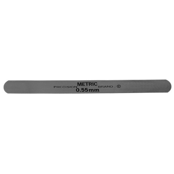 Feeler Gage, Steel, Metric, Poc-kit