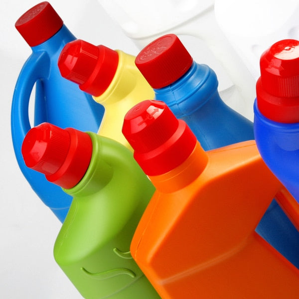 Bucket Dispenser, Blue, Bucket, Plastic
