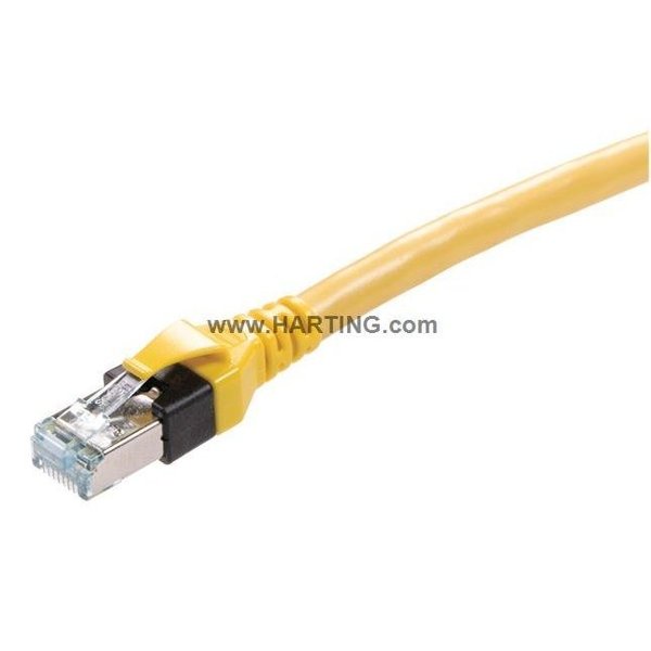 Cordset, 2m, Yellow, 26 AWG
