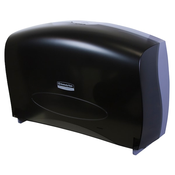Essentialâ¢ Cored Jumbo Roll Toilet Paper Dispenser (09551), Black, 20.43