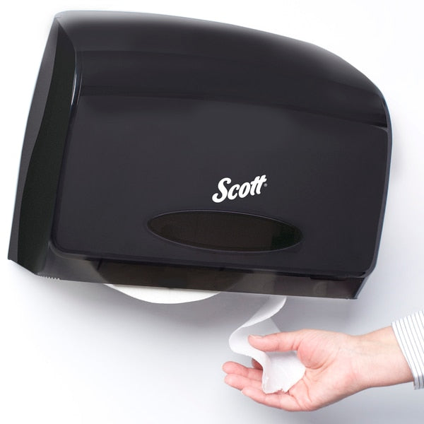 Essentialâ¢ Coreless Jumbo Roll Toilet Paper Dispenser (09602), Black, 14.25