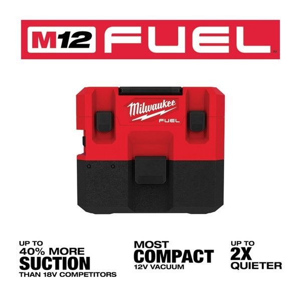 M12 FUEL 1.6 Gallon Wet/Dry Vacuum (Tool Only)