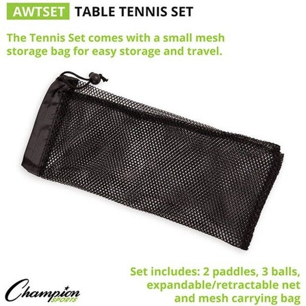 Anywhere Table Tennis Set