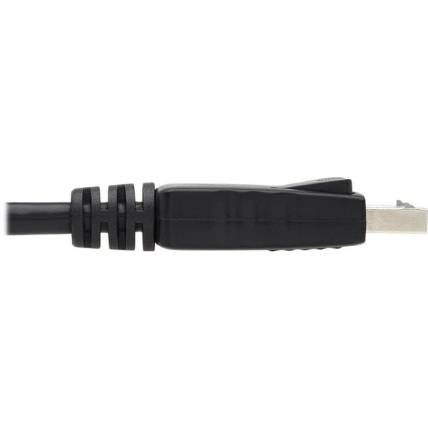 DisplayPort Cable, Latches, 4Kx2K, M/M, 10ft