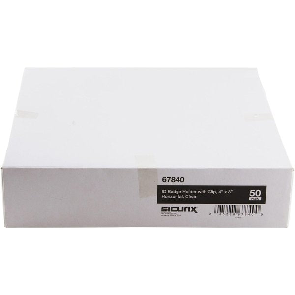 Convention Badge Holder, Horizontal, PK50