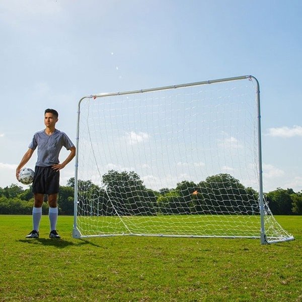 Easy Fold Soccer Goal, 8x6x6ft, Steel Frame