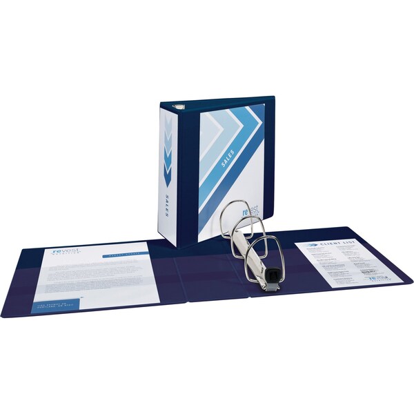 Heavy-Duty View Binder, 4