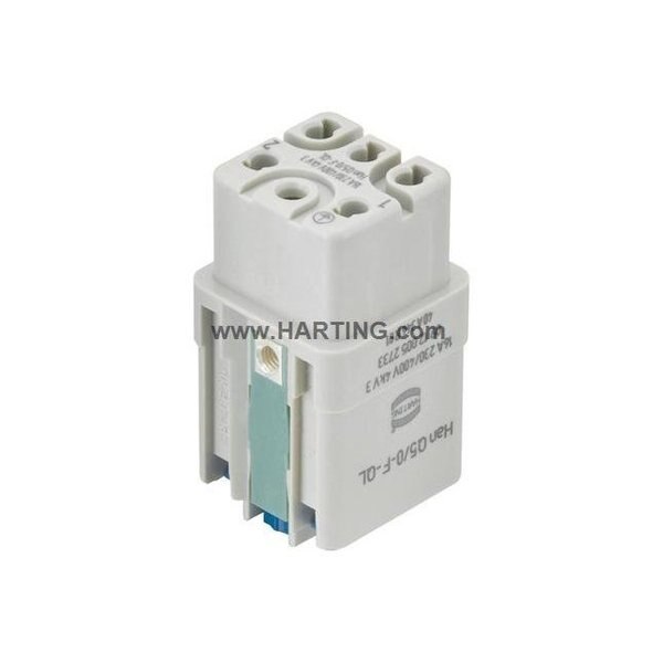 Rectangular Connector Insert, 16 A