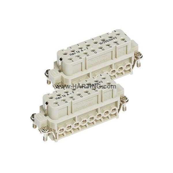 Rectangular Connector Insert, 16 A