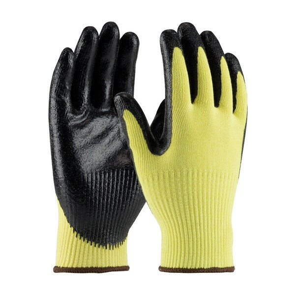 Cut Resistant Coated Gloves, A3 Cut Level, Latex, L, 12PK