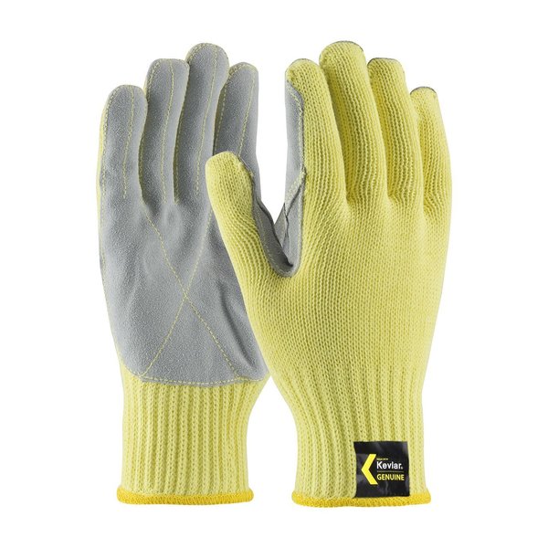 Kevlar(R) W/Leather Palm, Med Weight, PK12
