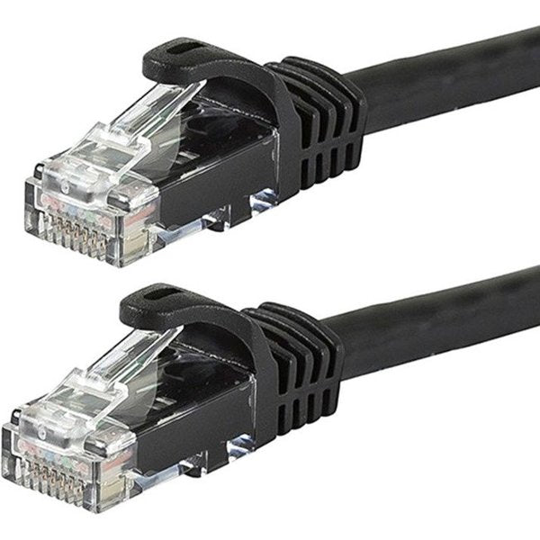 Ethernet Cable, Cat 6, Black, 75 ft.