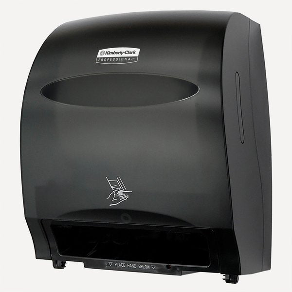 Automatic Hard Roll Towel Dispenser (48857), Smoke (Black), 12.70