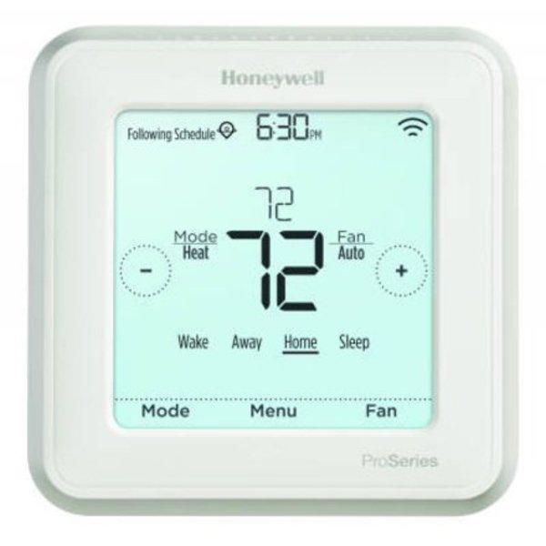 Programmable Thermostat, 7, 5-2, 5-1-1 Programs, 2 H 2 C, Wall Mount, Hardwired, 20/30VAC