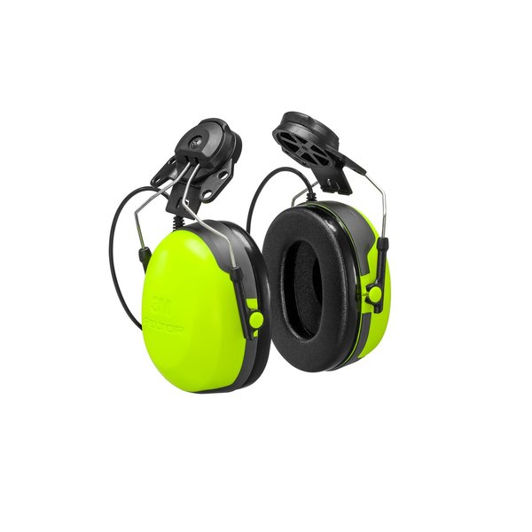 CH-3 Hearing Protector, Hard Hat Attached