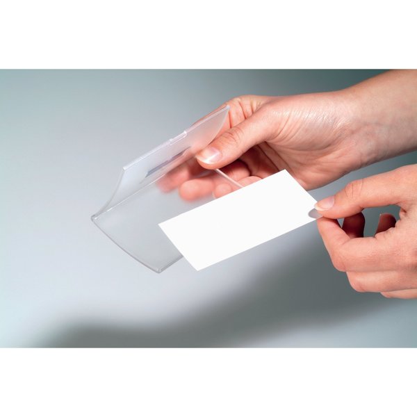 Badge Holder with Lanyard, Clear, PK10