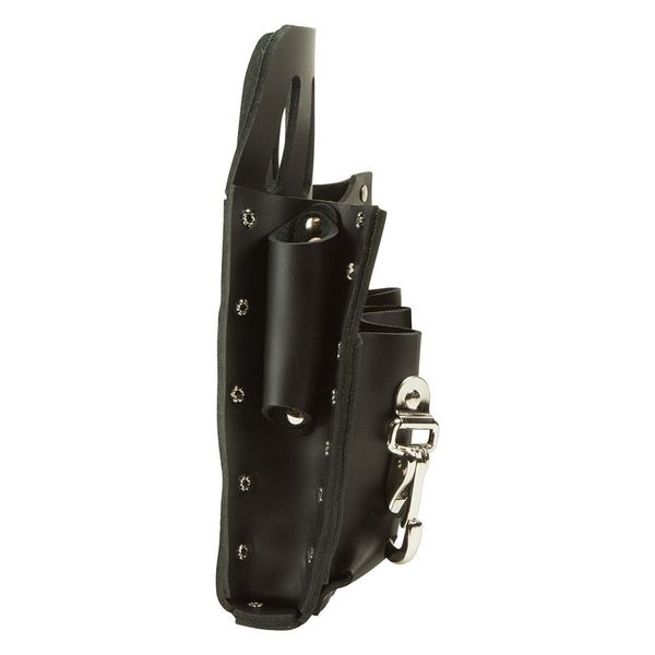Black Leather 6 Pockets