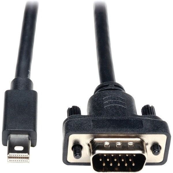 Mini DPort Cable, 1.2Adapter, VGA, M/M, 10ft