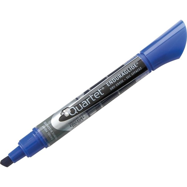 Dry Erase Marker, Chisel Tip, Blue, PK12 Low Odor