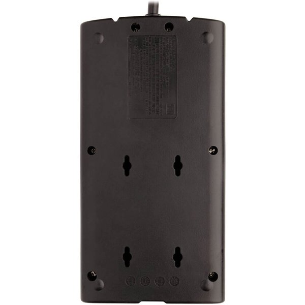 Datacom Surge Protector, 8 Outlet, Black