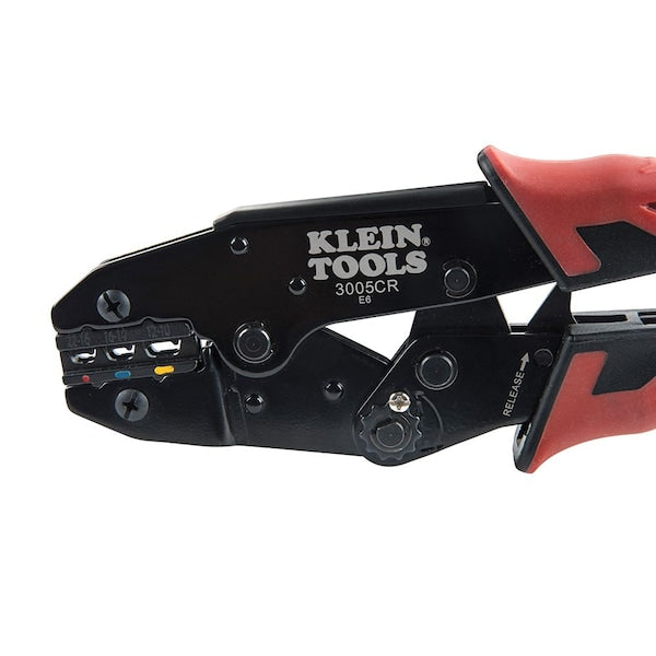 Ratcheting Crimper, 10-22 AWG - Insulated Terminals