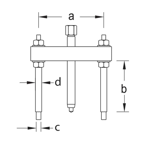 Separator Puller, 125-380mm