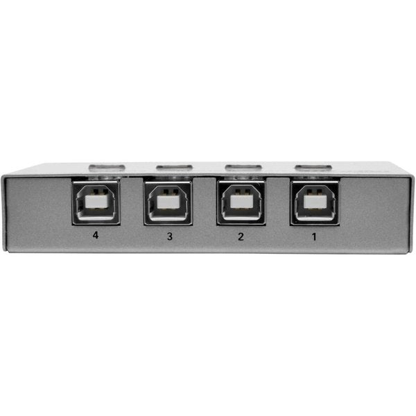 USB Switch, Printer/Peripheral, 4-Port, 2.0