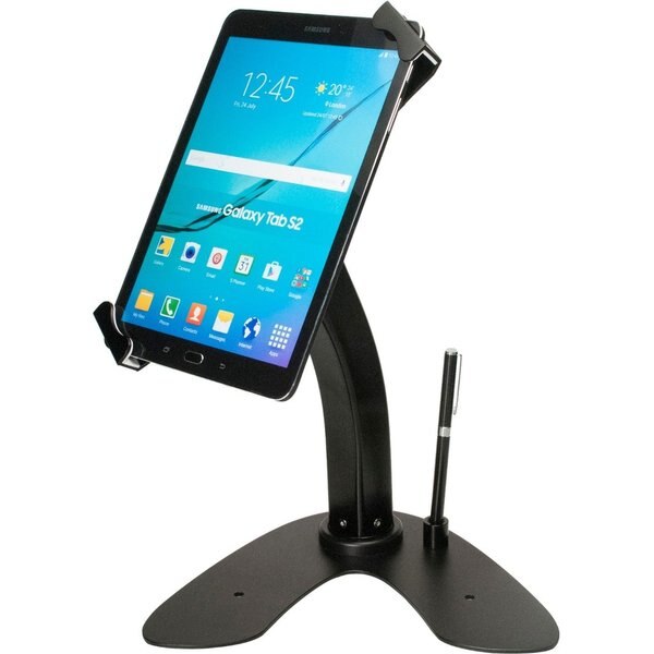 Universal Dual Security Kiosk Stand, Blk