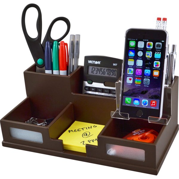 Desk Organizer, Brown