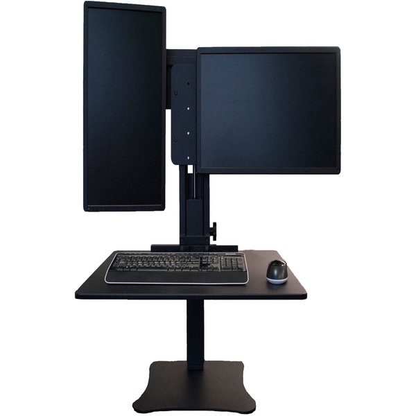 Standing Desk, Dual Monitor, Manual