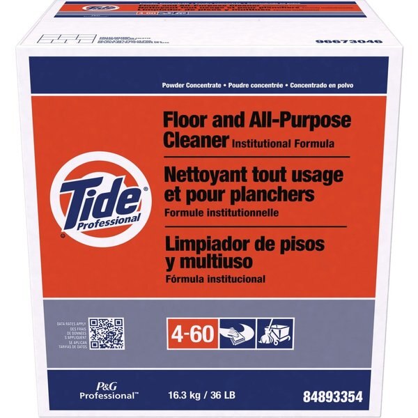 Floor Cleaner, 36 lb., Bland, White