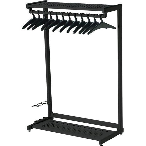 Garment Rack, Black, 48 In