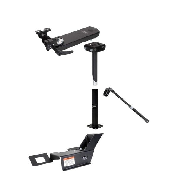 Computer Mount Kit, Black, Ford F250-F750
