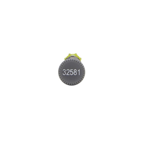 Multi-Bit Electronics Screwdriver Rotating, SAE, 4-In-1 #0, #00, 1/8 in, 3/32 in, 6 1/2 in L