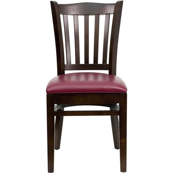 BurgundyRestaurant Chair, 20-3/4