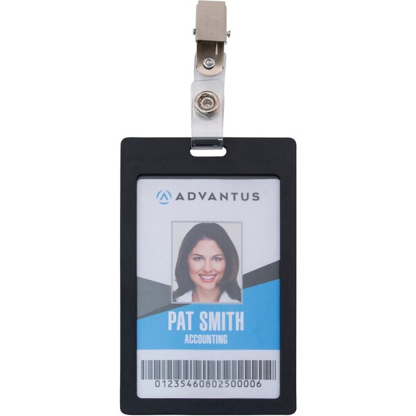 ID Badge Clip Adapters, PK25