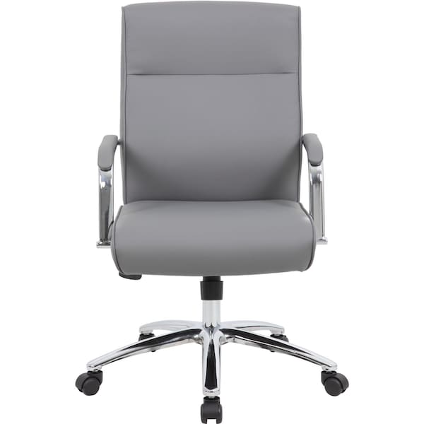 Executive Chair, Fixed, Grey