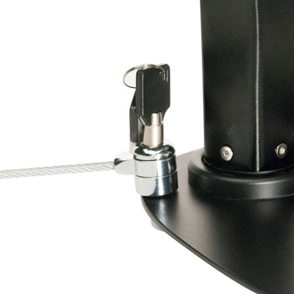 Universal Dual Security Kiosk Stand, Blk
