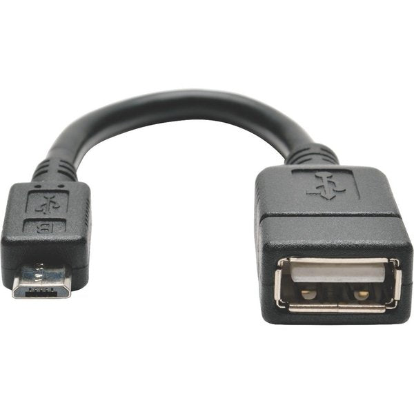 Micro USB Adapter Cable, Micro, M/F, 6