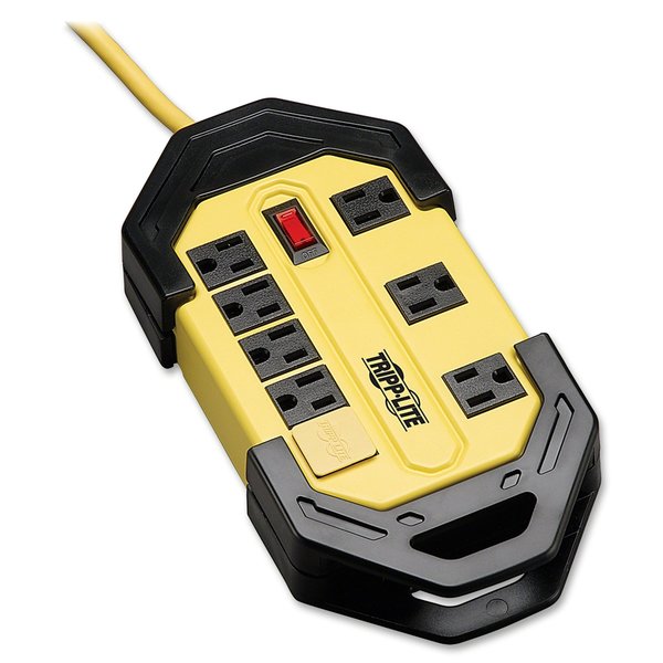Outlet Strip, 15A, 8 Outlet, 12 ft