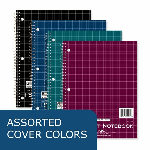 Case of One Subject Wirebound Notebooks, 10.5