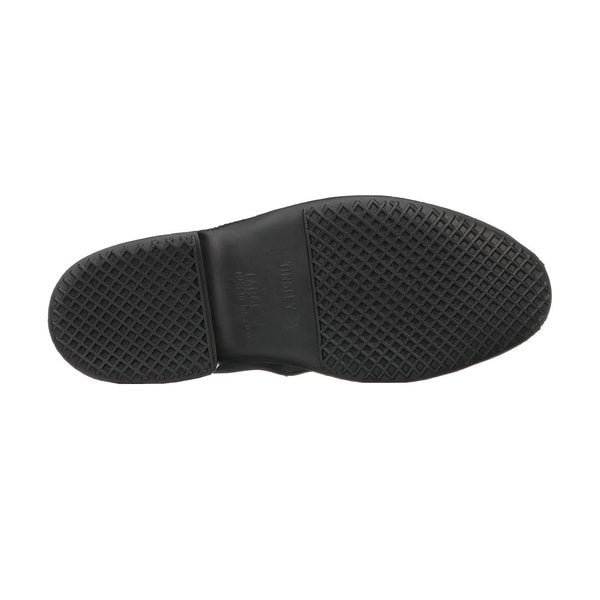 Unisex Black Dress Overshoe Rubber Booties, Size L