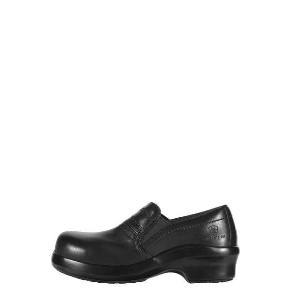 Work Boots, Composite, Womens, 7, B, Black, PR