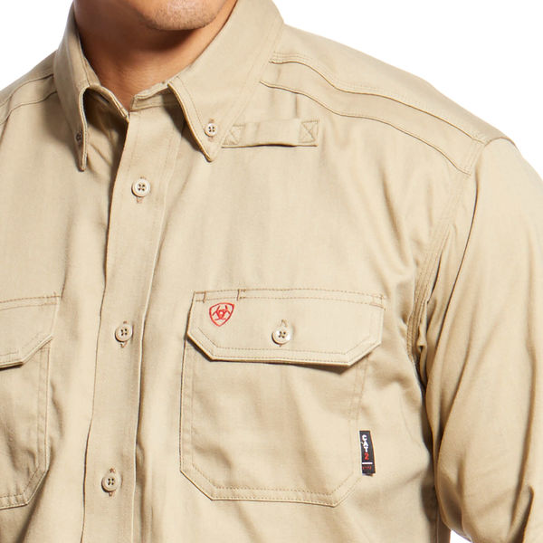 Flame-Resistant Shirt, Tan, 3XL